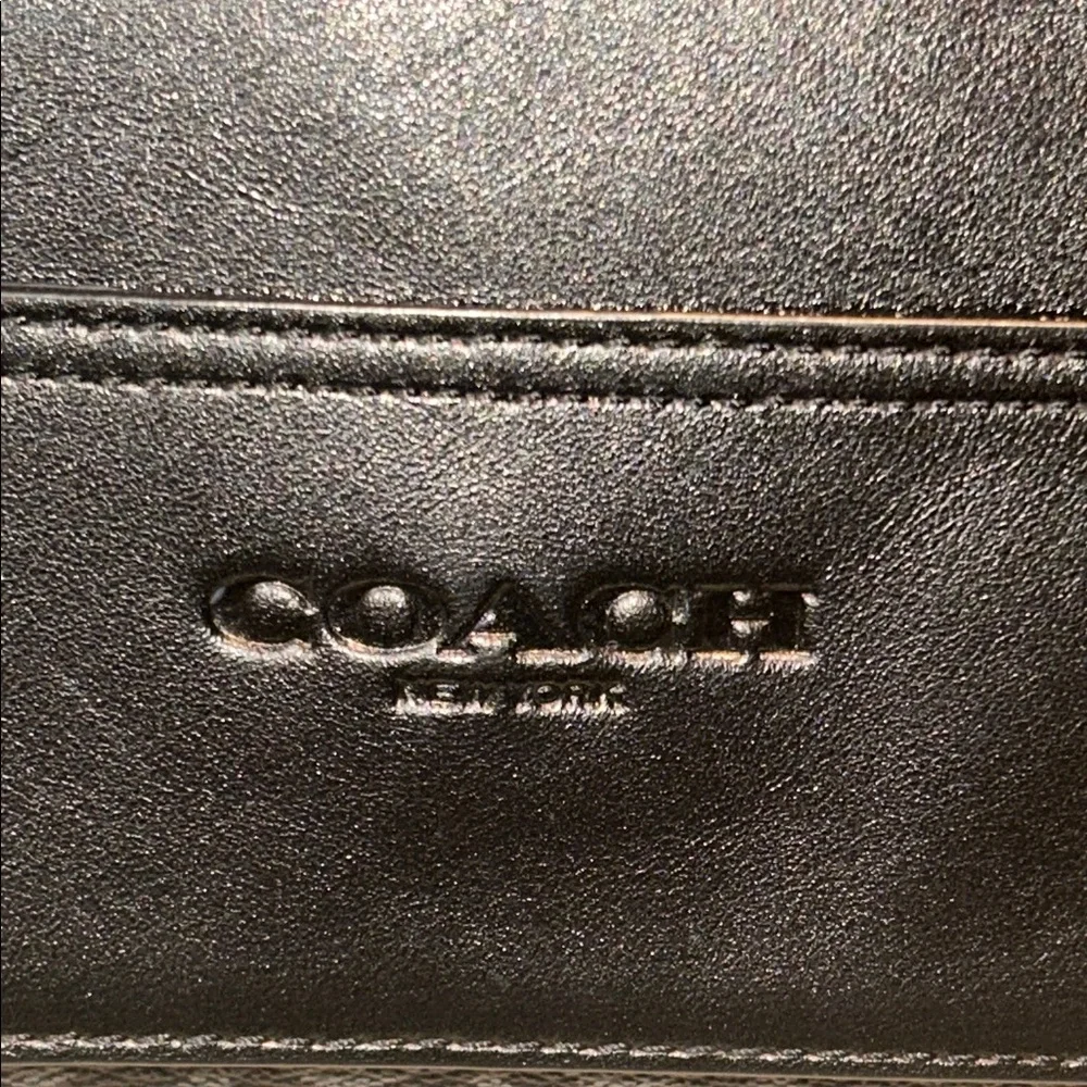 Coach Houston Map Messenger Bag